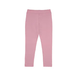 Girls' Basic Solid Full Length Cotton Soft Leggings