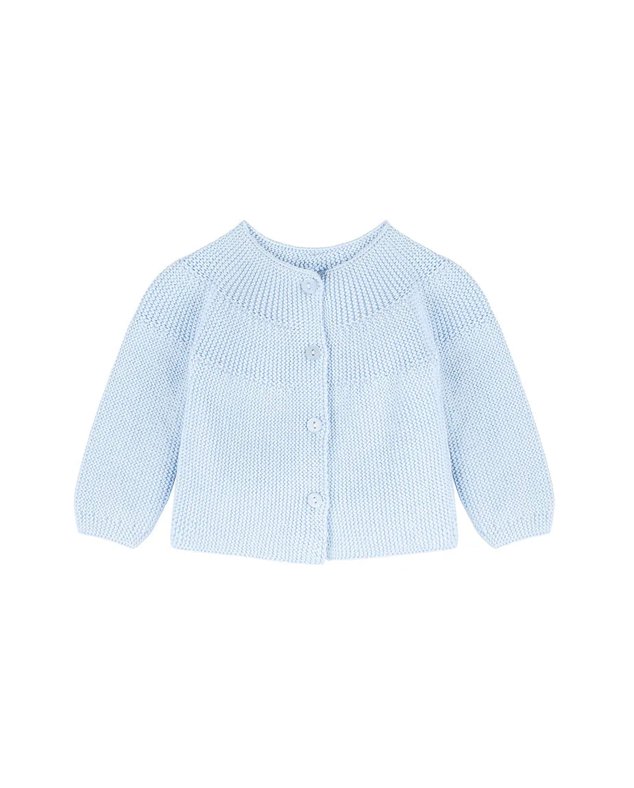 Baby Cotton Blend Chunky Knit Cardigan