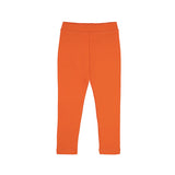 Little Girls Basic Solid Full Length Cotton Soft Legging