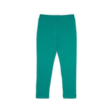 Little Girls Basic Solid Full Length Cotton Soft Legging