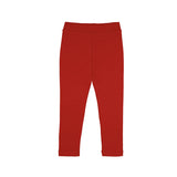 Little Girls Basic Solid Full Length Cotton Soft Legging