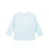 Baby Girls' Basic Long Sleeve Round Neck T-Shirt