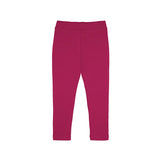 Little Girls Basic Solid Full Length Cotton Soft Legging