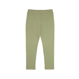 Girls' Basic Solid Full Length Cotton Soft Leggings