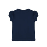 Baby Girls' Basic T-Shirt Short Sleeve Crewneck Tee