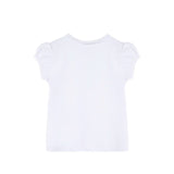 Baby Girls' Basic T-Shirt Short Sleeve Crewneck Tee
