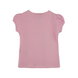 Baby Girls' Basic T-Shirt Short Sleeve Crewneck Tee