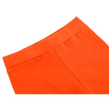Girls' Basic Solid Full Length Cotton Soft Leggings