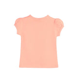 Baby Girls' Basic T-Shirt Short Sleeve Crewneck Tee