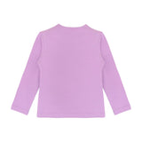 Baby Girls' Basic Long Sleeve Round Neck T-Shirt