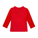 Baby Girls' Basic Long Sleeve Round Neck T-Shirt