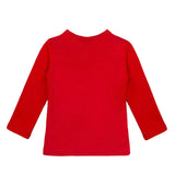 Lilax Girls' Basic Long Sleeve Round Neck Cotton T-Shirt