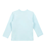 Lilax Girls' Basic Long Sleeve Round Neck Cotton T-Shirt