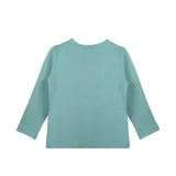 Baby Cotton Long Sleeve Basic Crewneck T-Shirt