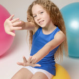 Little Girls Cotton Basic Racerback Tanktop