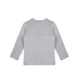 Baby Cotton Long Sleeve Basic Crewneck T-Shirt