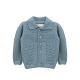 Newborn Baby Cable Knit Cardigan & Pants Set