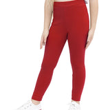 Little Girls Basic Solid Full Length Cotton Soft Legging