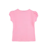 Baby Girls' Basic T-Shirt Short Sleeve Crewneck Tee