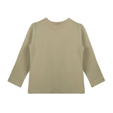 Baby Girls' Basic Long Sleeve Round Neck T-Shirt