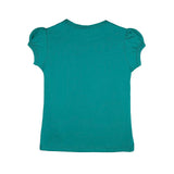 Baby Girls' Basic T-Shirt Short Sleeve Crewneck Tee