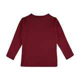 Baby Girls' Basic Long Sleeve Round Neck T-Shirt