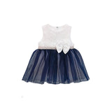 Baby Lace & Pearl Detailed Tulle Dress Set