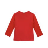 Baby Cotton Long Sleeve Basic Crewneck T-Shirt
