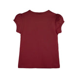 Baby Girls' Basic T-Shirt Short Sleeve Crewneck Tee