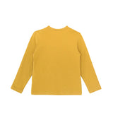 Baby Cotton Long Sleeve Basic Crewneck T-Shirt