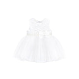 Baby Lace & Pearl Detailed Tulle Dress Set