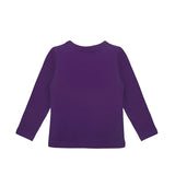 Baby Cotton Long Sleeve Basic Crewneck T-Shirt