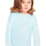 Baby Girls' Basic Long Sleeve Round Neck T-Shirt