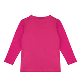 Lilax Girls' Basic Long Sleeve Round Neck Cotton T-Shirt