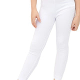 Girls' Basic Solid Full Length Cotton Soft Leggings