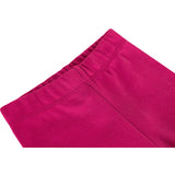 Girls' Basic Solid Full Length Cotton Soft Leggings
