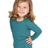 Baby Cotton Long Sleeve Basic Crewneck T-Shirt
