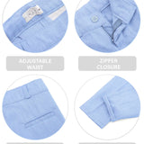 Little & Youth Boys Suit Set - Formal Jacket, Vest, Pants, Shirt, and Matching Bowtie - 5 Piece Ensemble