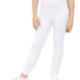 Little Girls Basic Solid Full Length Cotton Soft Legging