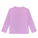 Lilax Girls' Basic Long Sleeve Round Neck Cotton T-Shirt