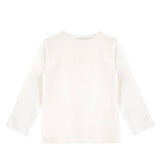 Lilax Girls' Basic Long Sleeve Round Neck Cotton T-Shirt