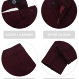 Boys Formal Suit 4 Piece Vest, Pants and Tie Dresswear Suit Set