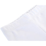 Girls' Basic Solid Full Length Cotton Soft Leggings
