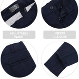 Little & Youth Boys Suit Set - Formal Jacket, Vest, Pants, Shirt, and Matching Bowtie - 5 Piece Ensemble