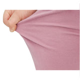 Girls' Basic Solid Full Length Cotton Soft Leggings