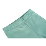 Girls' Basic Solid Full Length Cotton Soft Leggings