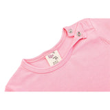 Baby Girls' Basic Long Sleeve Round Neck T-Shirt