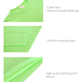 Lilax Girls' Basic Long Sleeve Round Neck Cotton T-Shirt