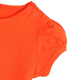 Baby Girls' Basic T-Shirt Short Sleeve Crewneck Tee