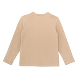 Baby Girls' Basic Long Sleeve Round Neck T-Shirt